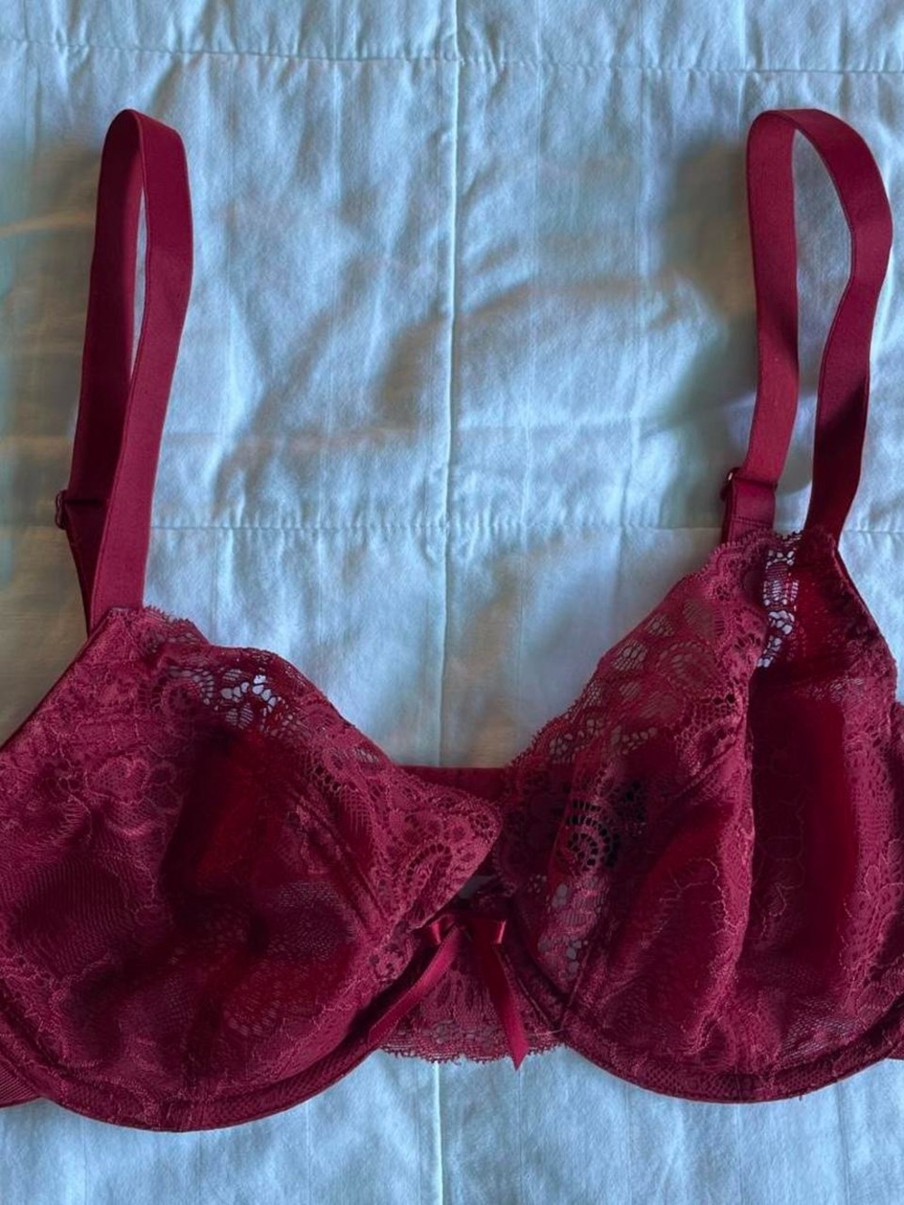 Panache Red Andorra Balconette Bra - 30E
